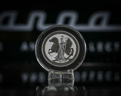 #ad 2017 British Virgin Islands 1 oz Silver Pegasus Reverse Proof .999 Fine Silver $85.00