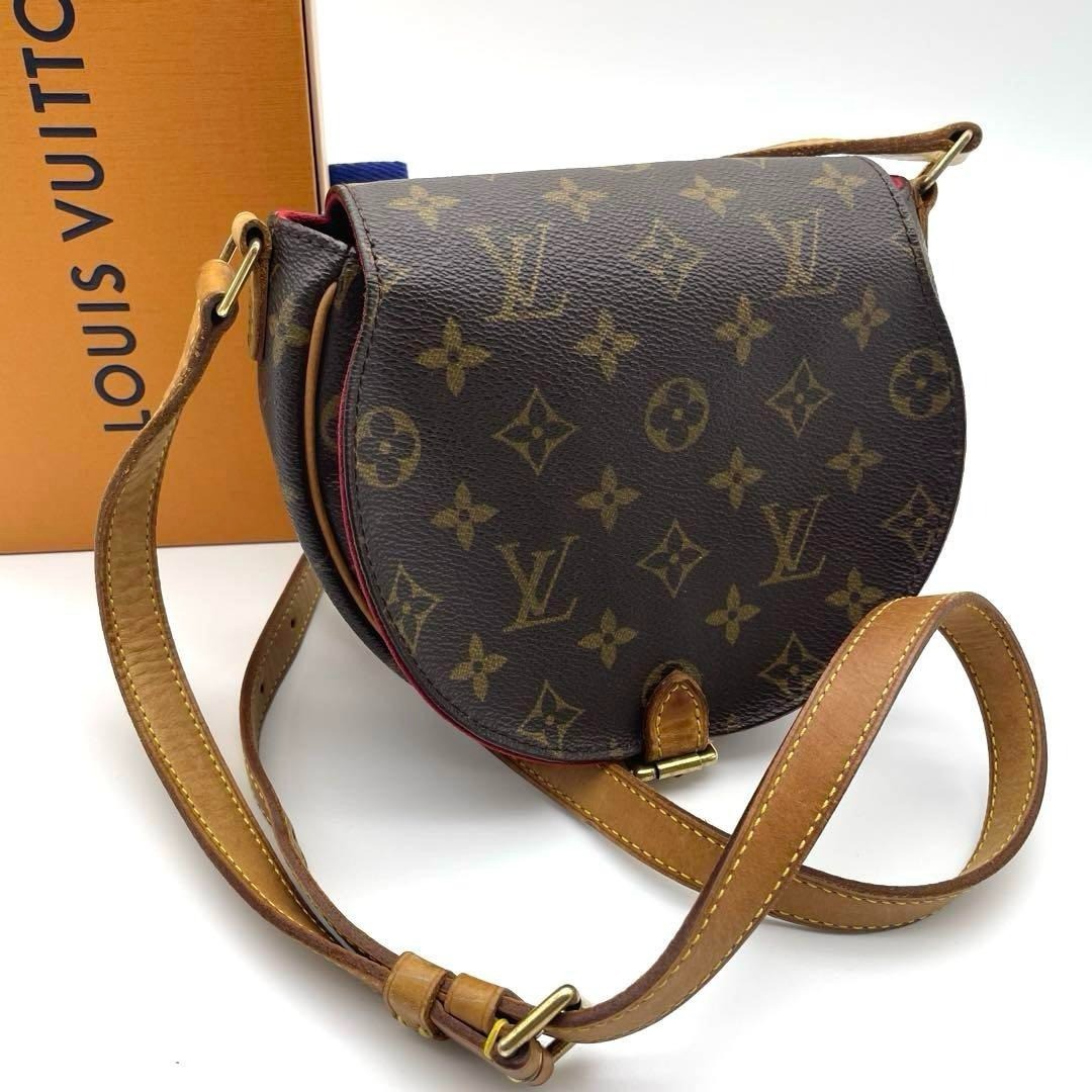 Auth Louis Vuitton Monogram Sac Tambourine M51179 Shoulder Bag from Japan USED