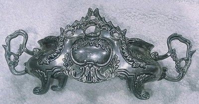Godinger Art Nouveau Silver Co Silver Plate Ornate Jardinière Vintage