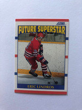 Eric Lindros 1990-91 Score #440 - Rookie Card -  NM / Mint. rookie card picture