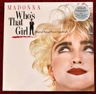 MADONNA WHO'S THAT GIRL RECORD SEALED CRYSTAL CLEAR VINYL PROMO HYPE STICKER LP