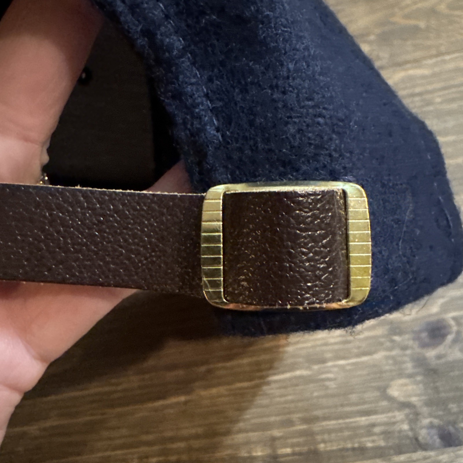 Pendleton Wool Hat Cap Strap Back Adjustable Blue… - image 7