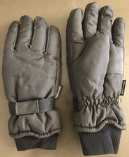 Insulated Snow Gloves Size Large Color Black