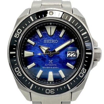 Seiko Prospex Diver Scuba Save the Ocean SBDY065 Automatik Datumsanzeige Selten