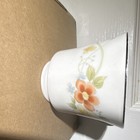 Annabelle Fine China Floral Porcelain Mug w/ Handle, Japan, White — photo 3