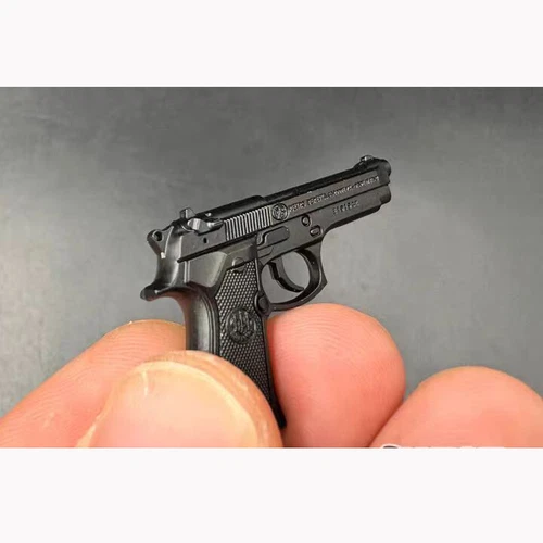 1/6 Scale Metal Beretta Model 92 Pistol Model for 12" Figure