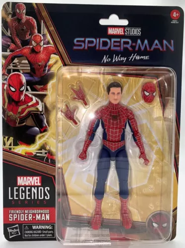 Hasbro Spider-Man Legends Retro No Way Home Tobey Spidey 6-inch Action Figure