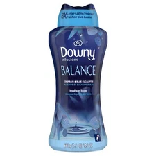 Downy Infusions Balance Scent Booster Beads 24 Ounce Rain Blue Eucalyptus