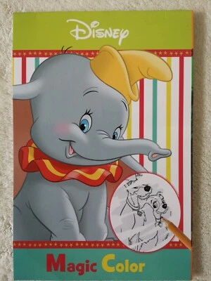 Walt Disney - Zaubermalbuch Magic Color mit 24 Bildern