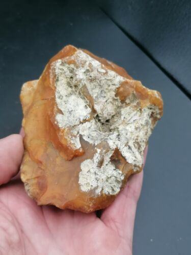 Lower Paleolithic Acheulean France Beautiful Handaxe Cleaver Heidelbergensis - Picture 10 of 21