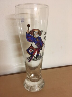 Erdinger Weißbierglas 750 Jahre Stadt Erding  1228 - 1978, Inhalt 0,5l