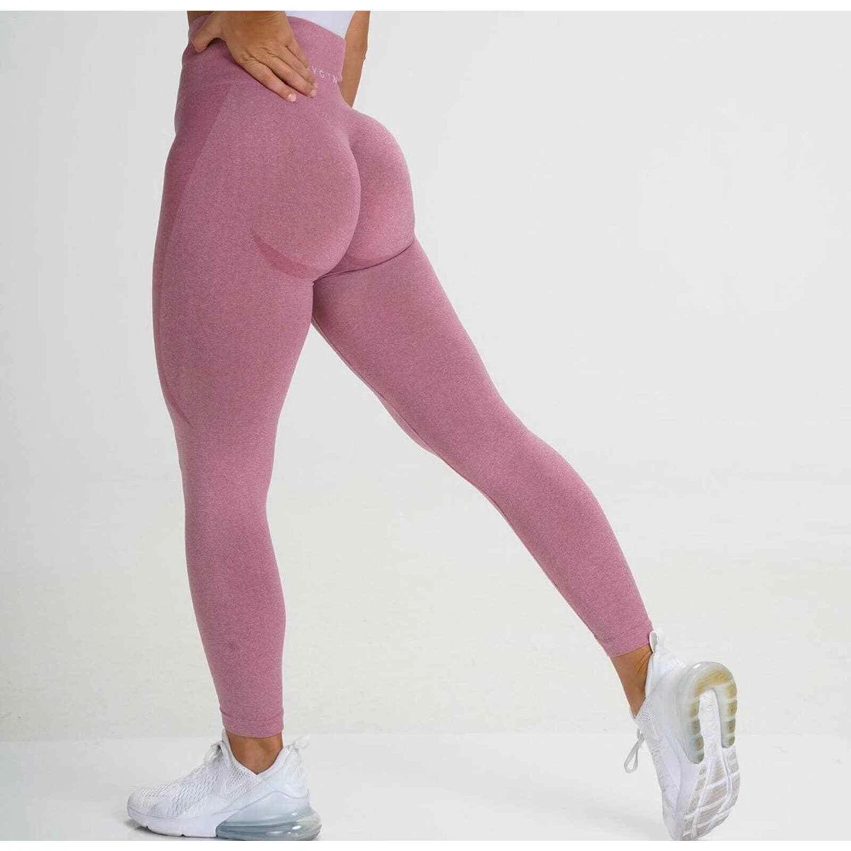 NVGTN Pastel Pink Seamless Leggings