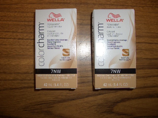 2-WELLA Color Charm Liquid Permanent Hair Color - 7NW Medium Natural Warm Blonde