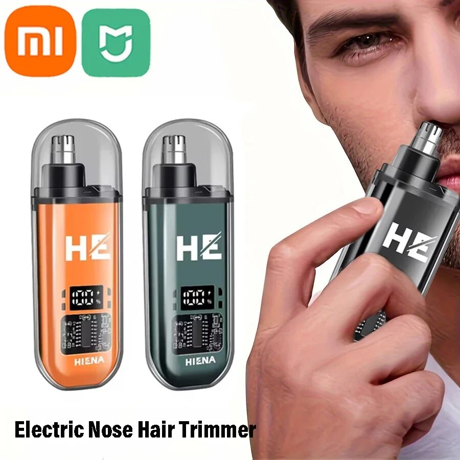 Xiaomi MIJIA Rechargeable Waterproof Portable Nose Hair Trimmer Compact Design-image
