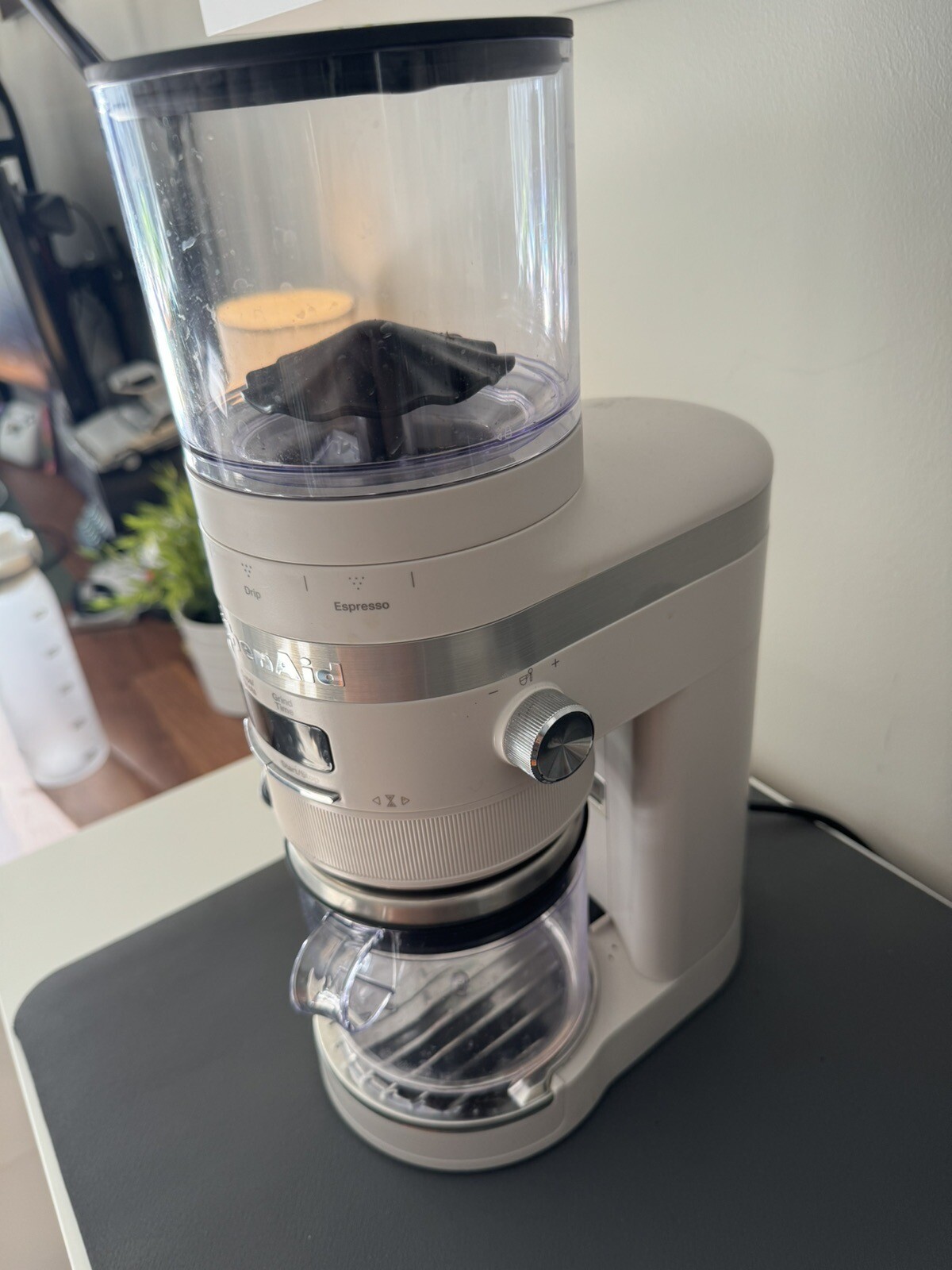 KitchenAid Burr Coffee Grinder, 10 oz, White (KCG8433BM) eBay