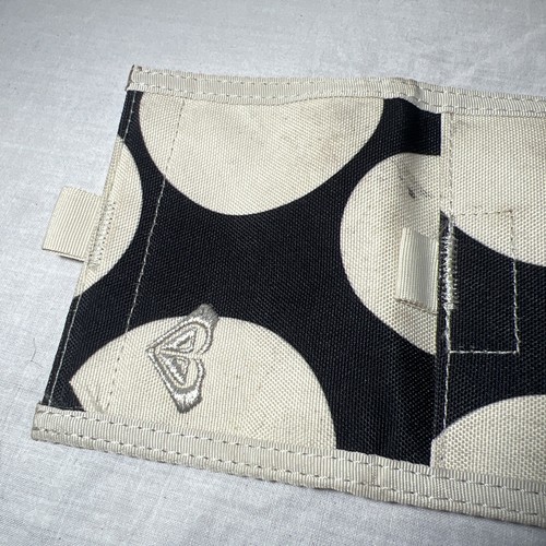 Cartera Cartera Cartera Surf Wear Negra Y Crema Triple 12cm X 9.5cm - Imagen 12 de 12
