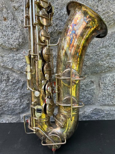 Antikes Saxophone Weltklang 4-stellige Seriennummer - Picture 3 of 24