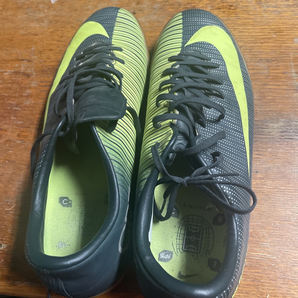 Nike Mercurial X フットサルシューズ　クリロナ　CR7 NIKE MERCURIAL X CRISTIAN RONALDO SUPERFLY 6 CR7 FG JADE