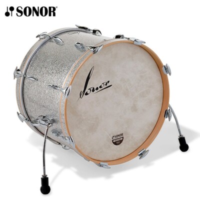 Sonor Vintage Series 20'' x 14'' Bass Drum Vintage Silver Glitter VT-2014-BDNM-VSG