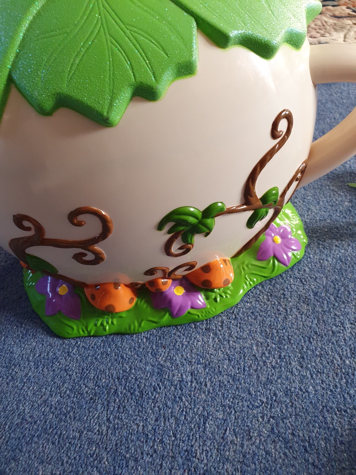 Rare Disney Tinkerbell Teapot House Fairy Doll Playset Tink's Cottage
