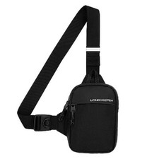 Mini Sling Bag - Men Women Small Waterproof Crossbody Bag Casual Phone Black