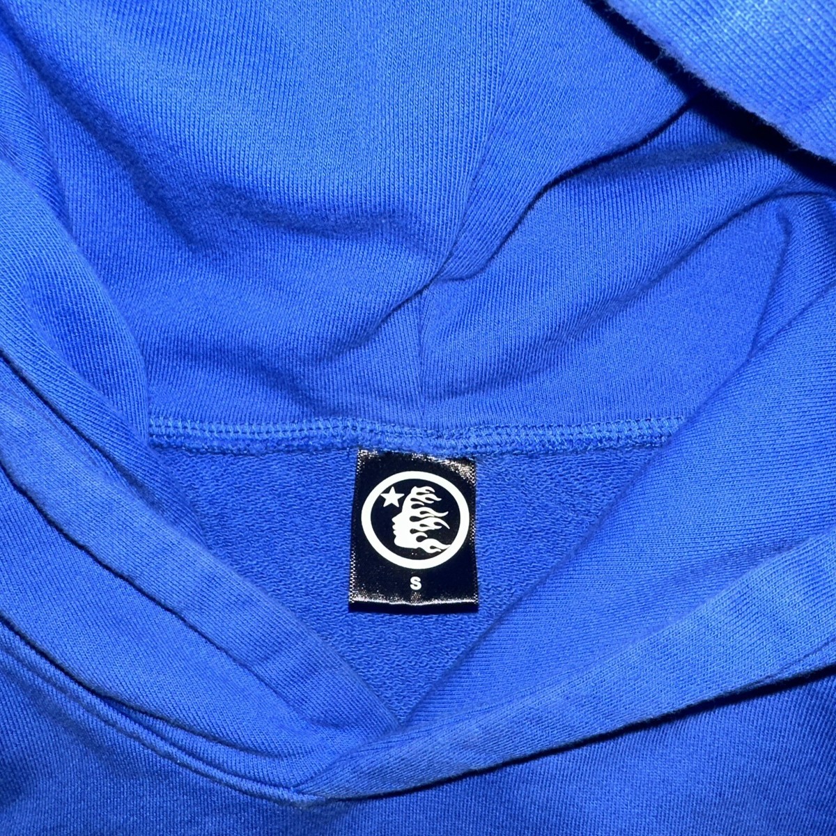 青色 フード付きパーカーhellstar HELLSTAR Sports Gel Hoodie | Blue | FARFETCH