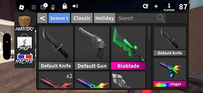 Mm2 Items Also For Sale Dm For Info
