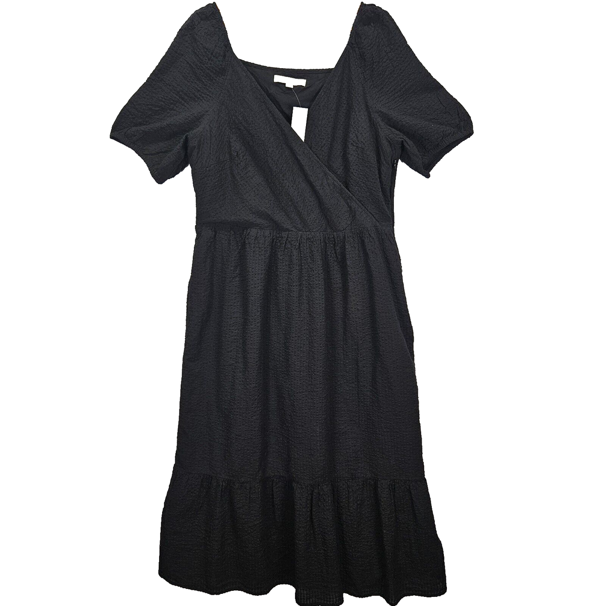 loft black ruffle dress Ciao Ruffles Maxi Dress - Black main image 0