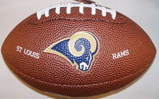 NFL Team Logo Mini Football,  Rams