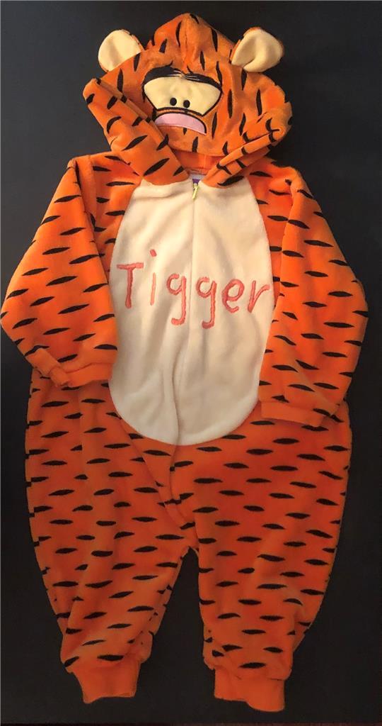 DISNEY HALLOWEEN COSTUME TIGGER THE TIGER SIZE 12 MOS… Gem