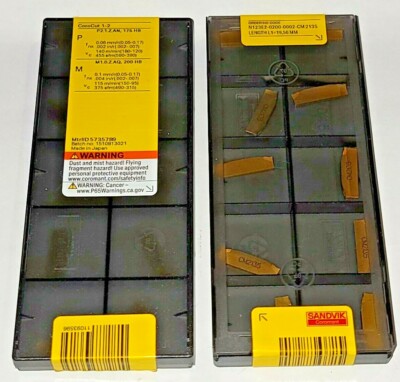 N123E2 0200 0002 CM 2135 SANDVIK *** 10 INSERTS * * FACTORY PACK