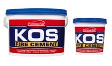 EVERBUILD BLACK KOS FIRE CEMENT 500G/1KG/2KG//12.5KG BRICK FURNACE STOVE 