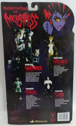 RESURRECTION OF MONSTRESS : HOWLING WOLFINCA CARDED ACTION FIGURE - Picture 5 of 6