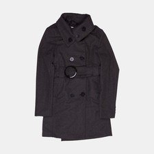 Lee Cooper Overcoat Coat / Size 16 / Womens / Grey / Wool