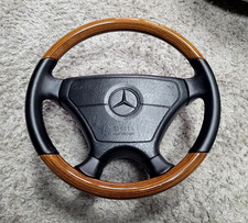 Holzlenkrad Mercedes Benz Sportline W124 W201 R129 W140 W202 G463 Lorinser Holzlenkrad Mercedes Benz Sportline W124 W201 R129 W140 W202 G463 Lorinser