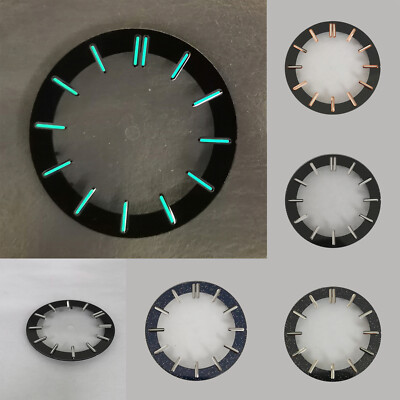31.8MM Luminous Nail Transparent Hollow Starry Watch Dial  For NH70 Movement