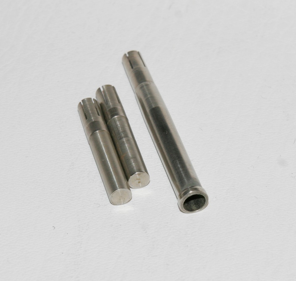 Vintage (NOS) size 12 SuperZ style nickelsilver bamboo fly rod