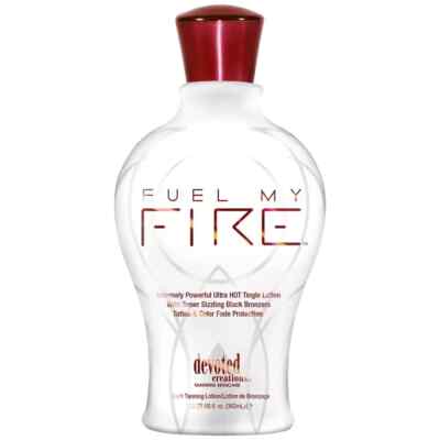 DEVOTED CREATIONS Fuel My Fire Super Sizzling Black Bronzing Lotion 12.25oz