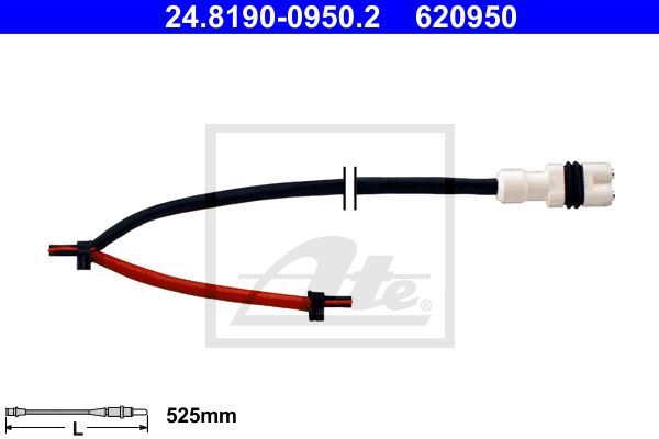 Témoin d'usure plaquettes de frein Porsche 911 3.8 pour entretien circuit