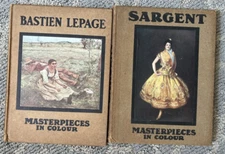 Vintage Masterpieces In Colour Bastien Lepage 1914 & Sargent