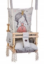 Schaukel Babybett Babywippe Babyschaukel Türhopser Kinderschaukel Kissen Wippe