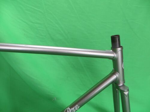 Bomber Pro NJS Keirin Frame Set Ingranaggio Fisso Singola Velocità Pista Spedizione Gratuita 52cm - Foto 11 di 18