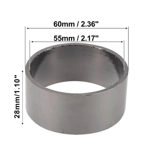 Motorrad Auspuff Schalldämpfer Rohr Dichtung Universal 22-55mm ID, 30-60mm OD - Bild 21 von 21