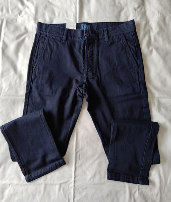 EDWIN ED-55 Men Chino Indigo Heavy Twill Cotton W32 L33
