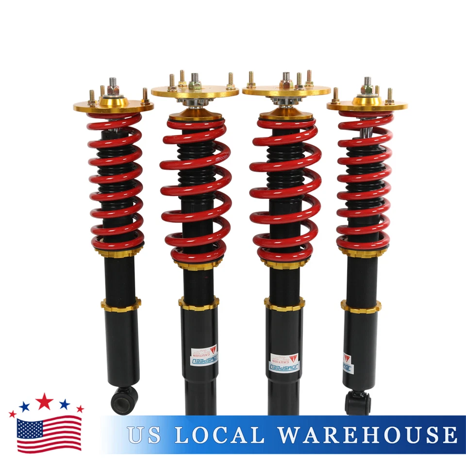 Adj. Height Coilovers Shock For 2004-2010 BMW 525i 528i 530i 535i 5 Series E60 - Image 3 of 4
