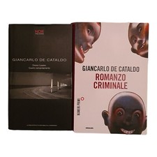 COPPIA DI LIBRI GIANCARLO DE CATALDO ROMANZO CRIMINALE ONORA IL PADRE NARRATIVA