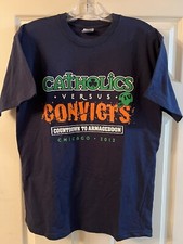 Notre Dame Miami Catholics V Convicts IV Shirt M