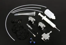 Front wheel Mechanical Brake hydraulic system Kit for HPI Baja 5B 5T KM