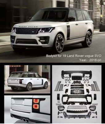 FOR L405 RANGE ROVER VOGUE 2018+ FULL SVO STYLE BODY KIT PU BODYKIT FACELIFT