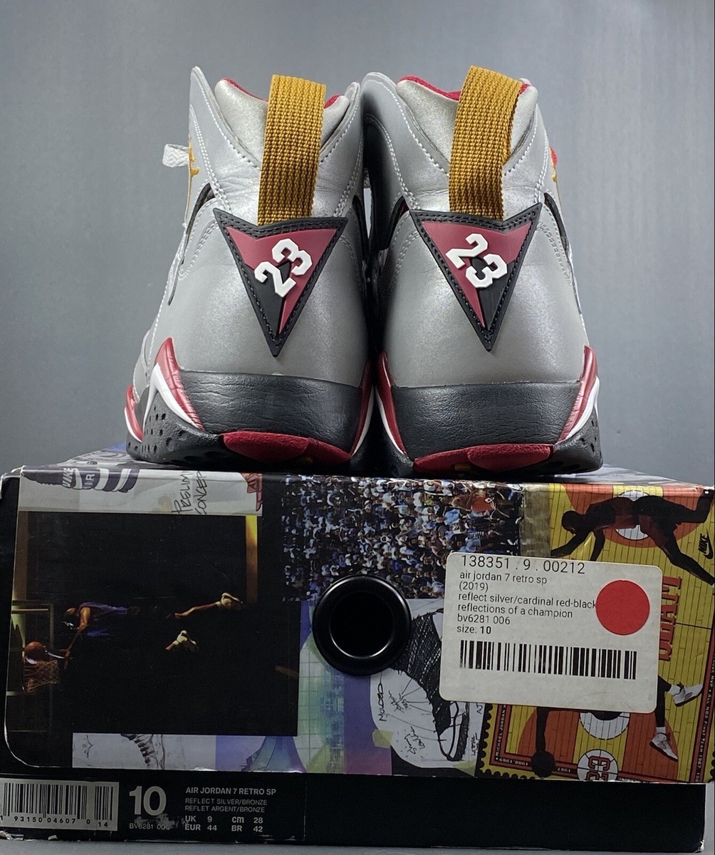 JORDAN 7 RETRO SP REFLECTIONS OF A CHAMPION 2019 - SIZE 10